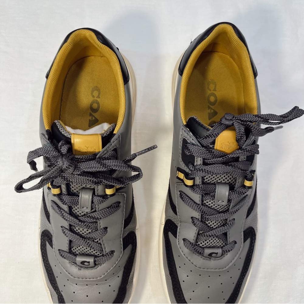 Coach Citysole‎ Court Gray and Black Sneakers - Picture 14 of 16
